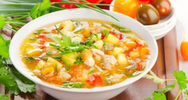 Овощные супы для похудения: рецепты
